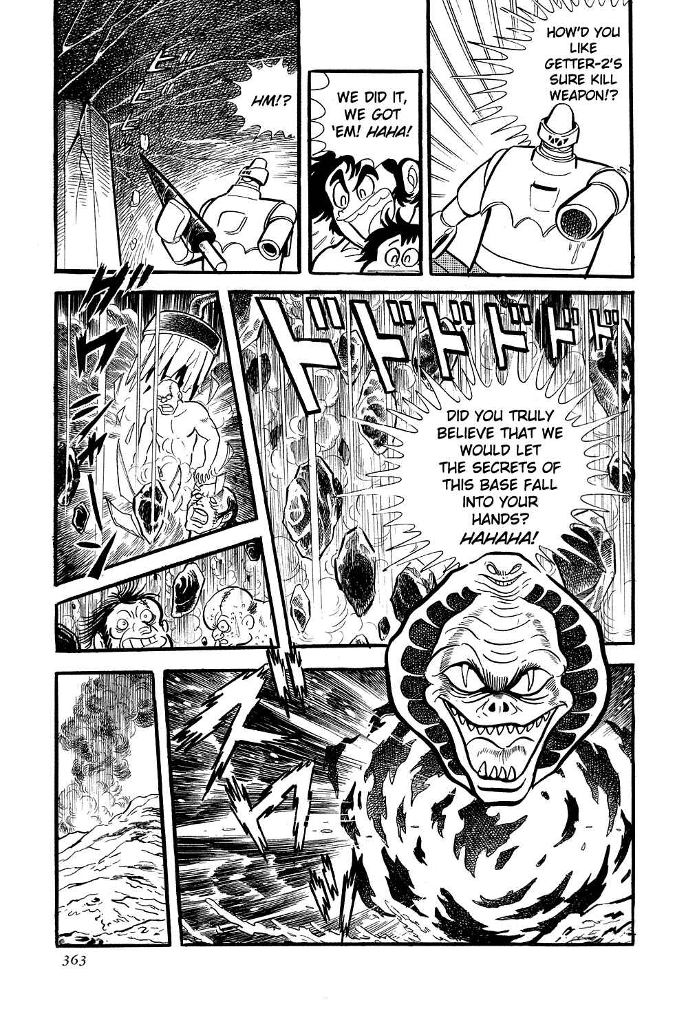 Page 118 Chapter 6 Getter Robo