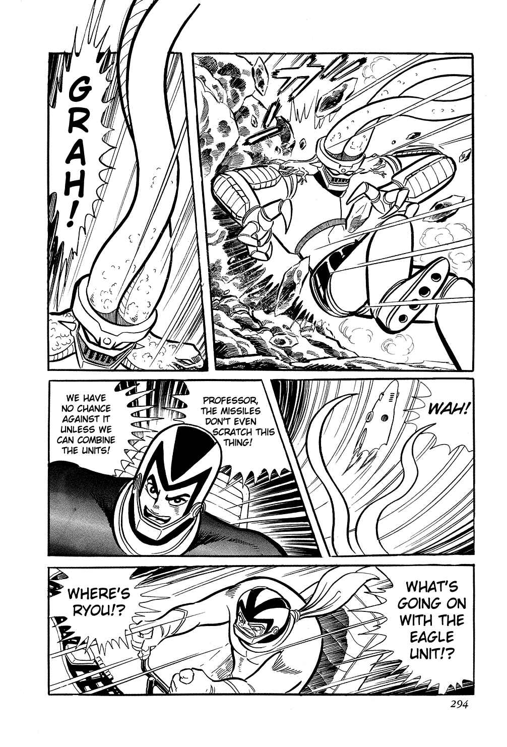 Page 50 Chapter 6 Getter Robo