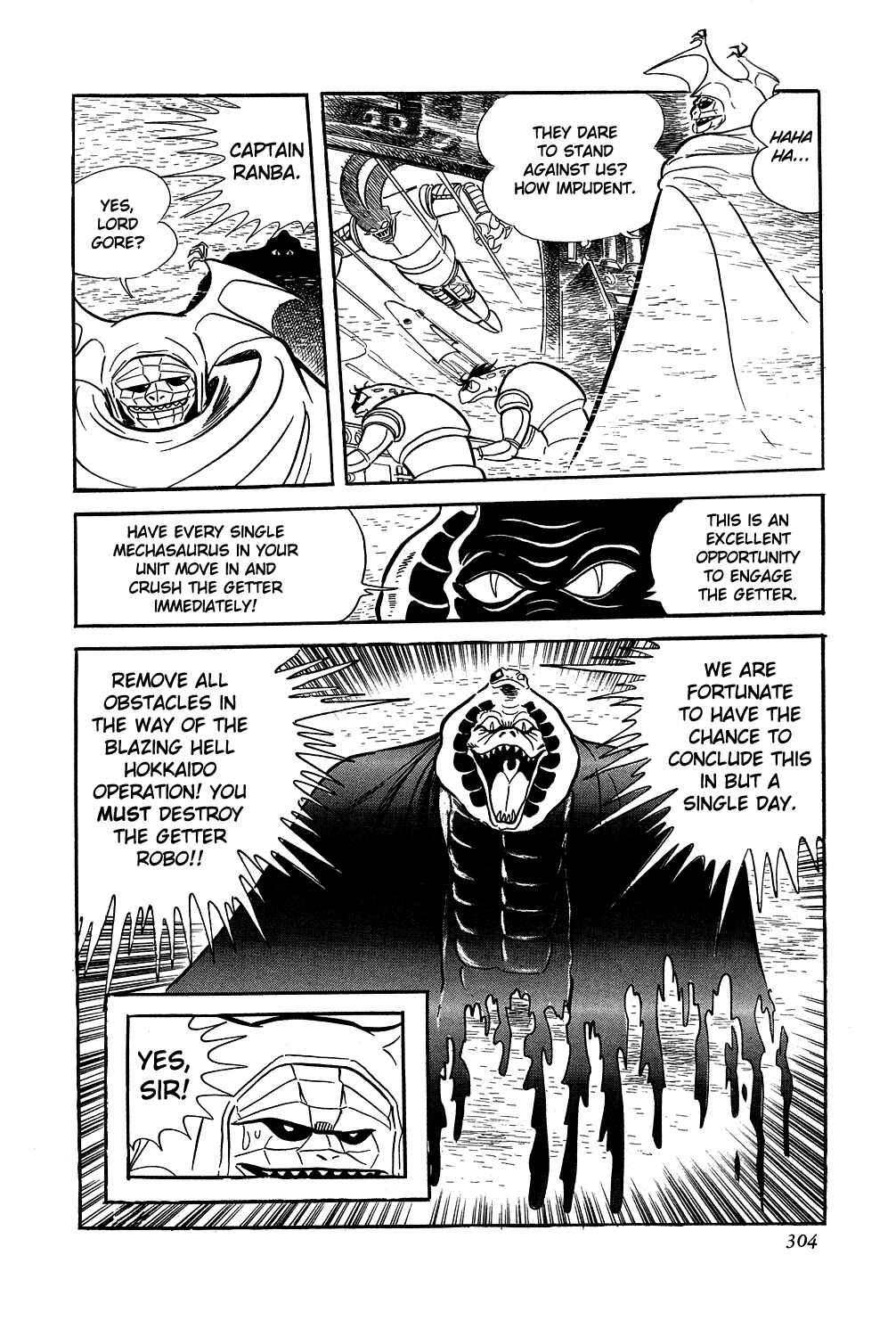 Page 60 Chapter 6 Getter Robo