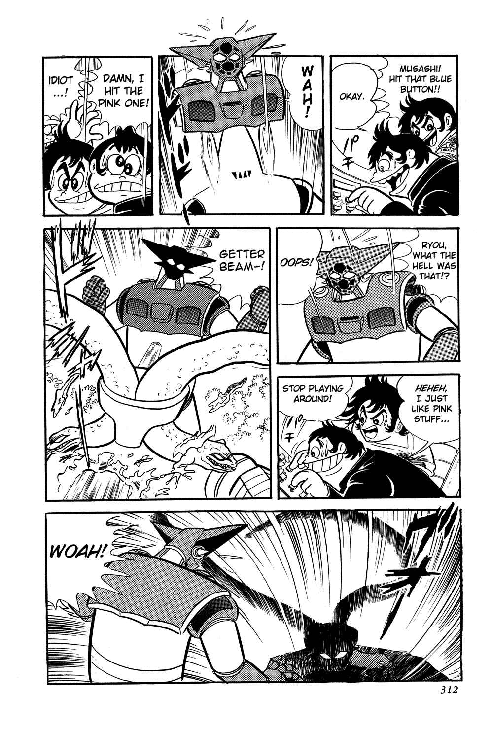 Page 67 Chapter 6 Getter Robo