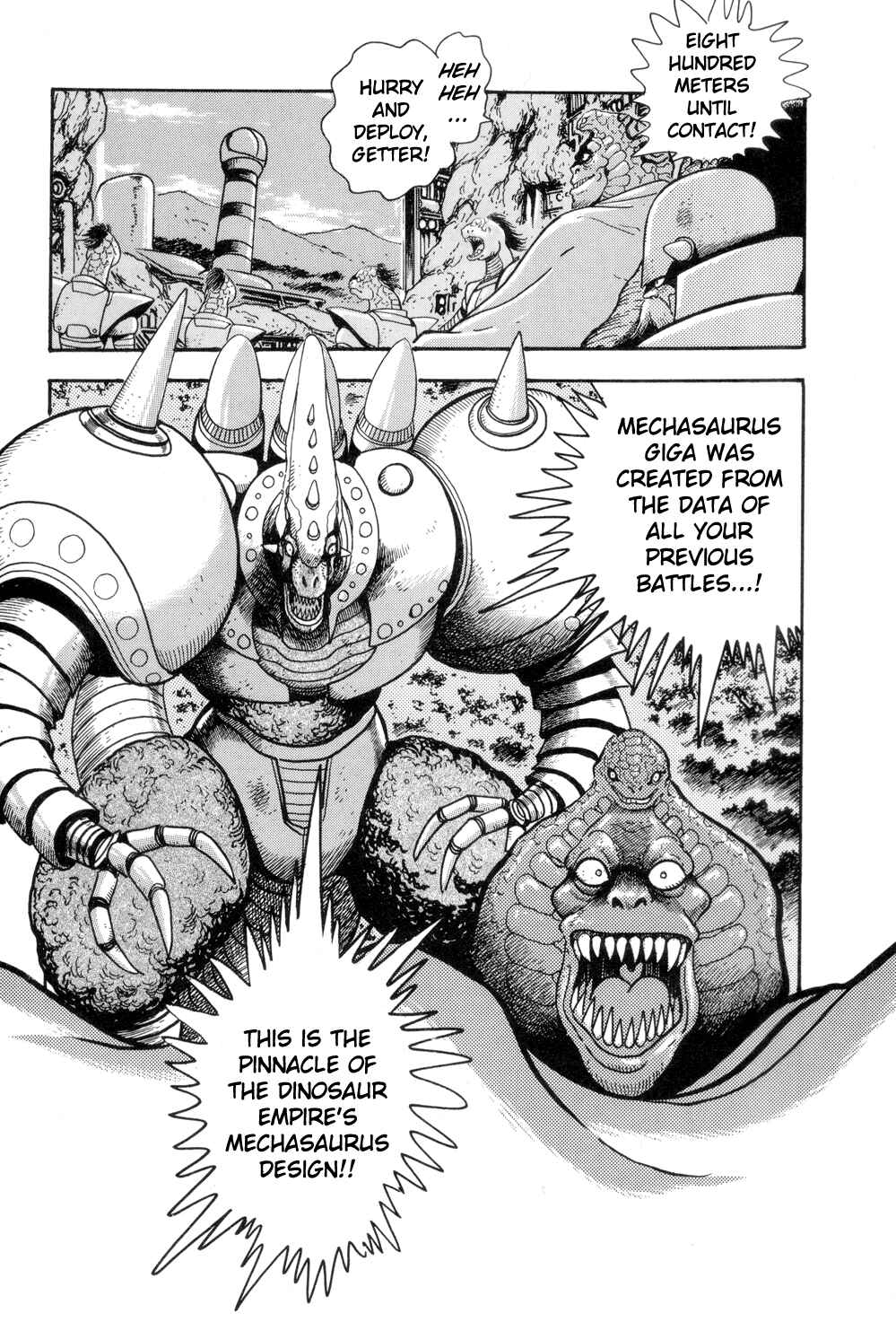 Page 8 Chapter 13.5 Getter Robo