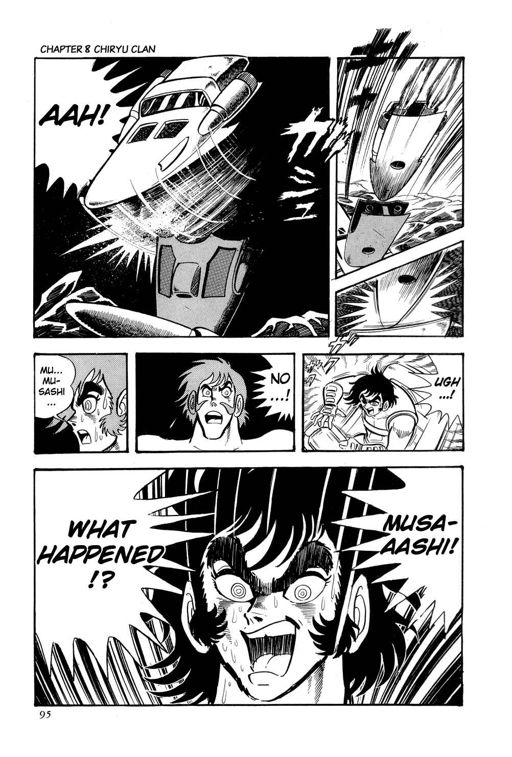 Page 100 Chapter 8 Getter Robo