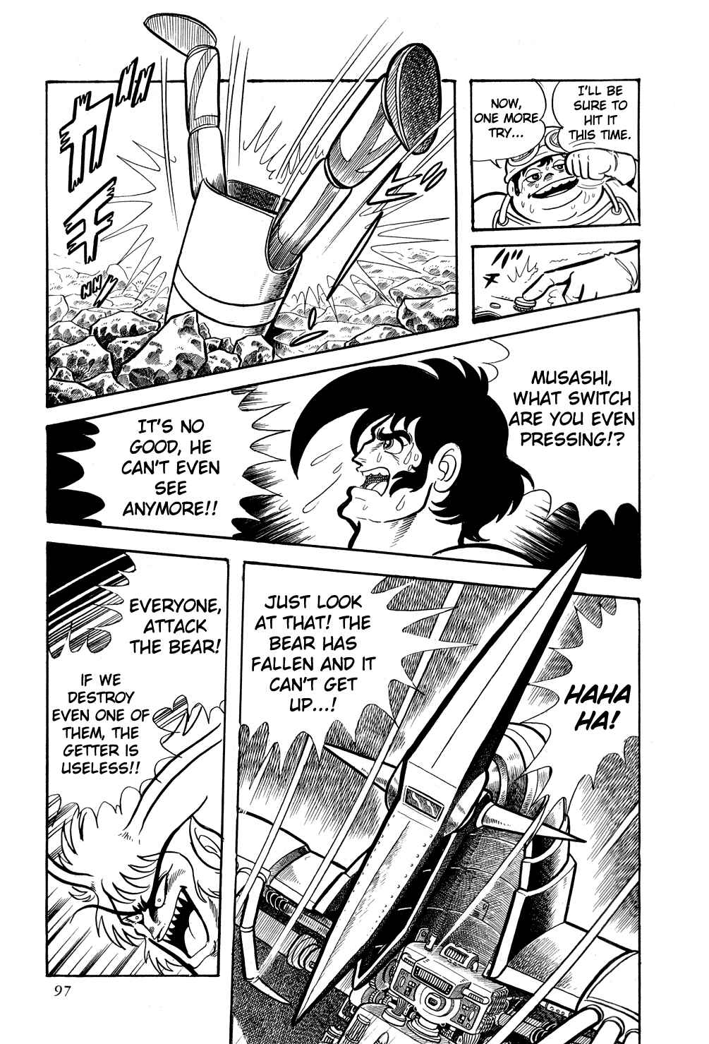 Page 102 Chapter 8 Getter Robo