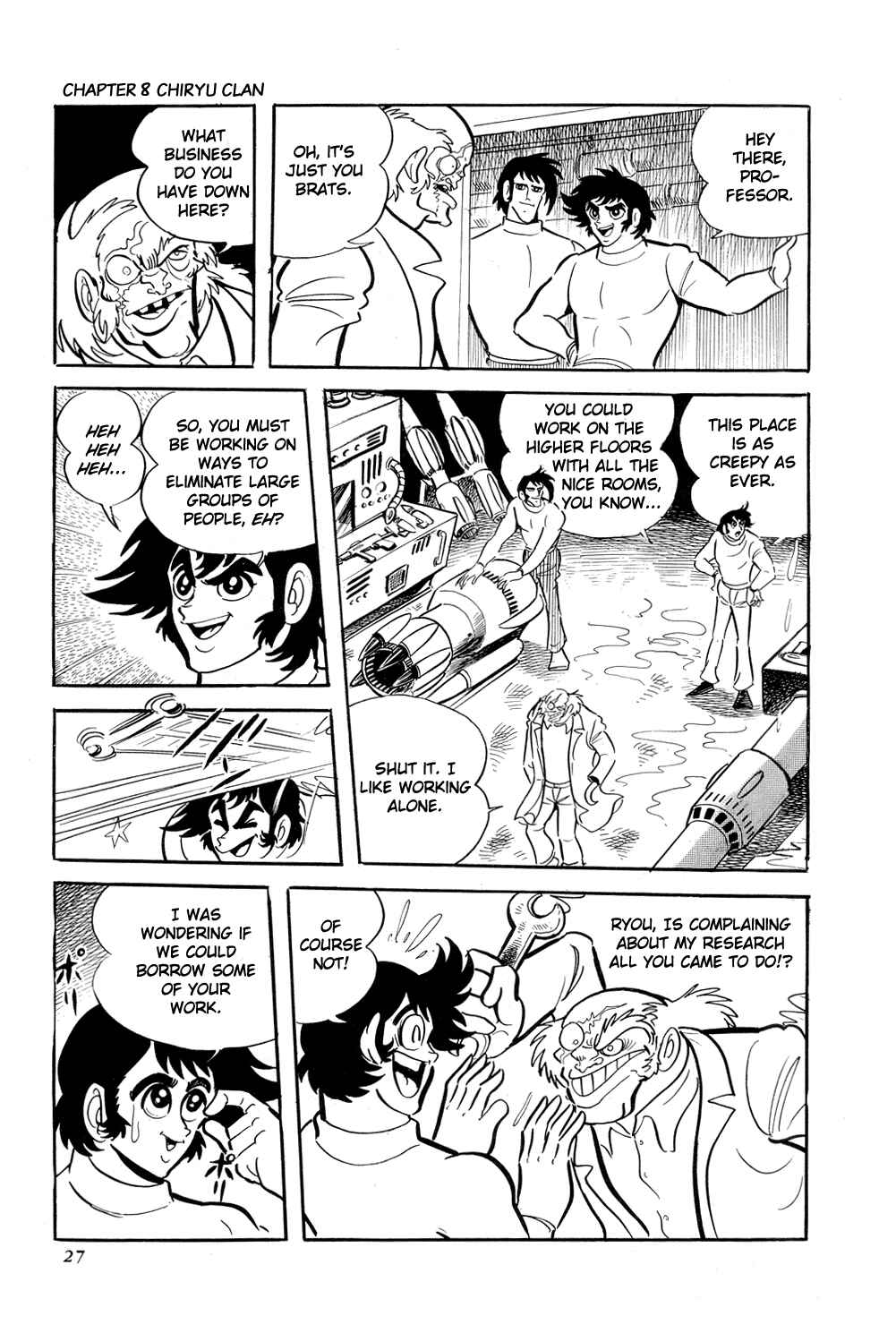 Page 33 Chapter 8 Getter Robo