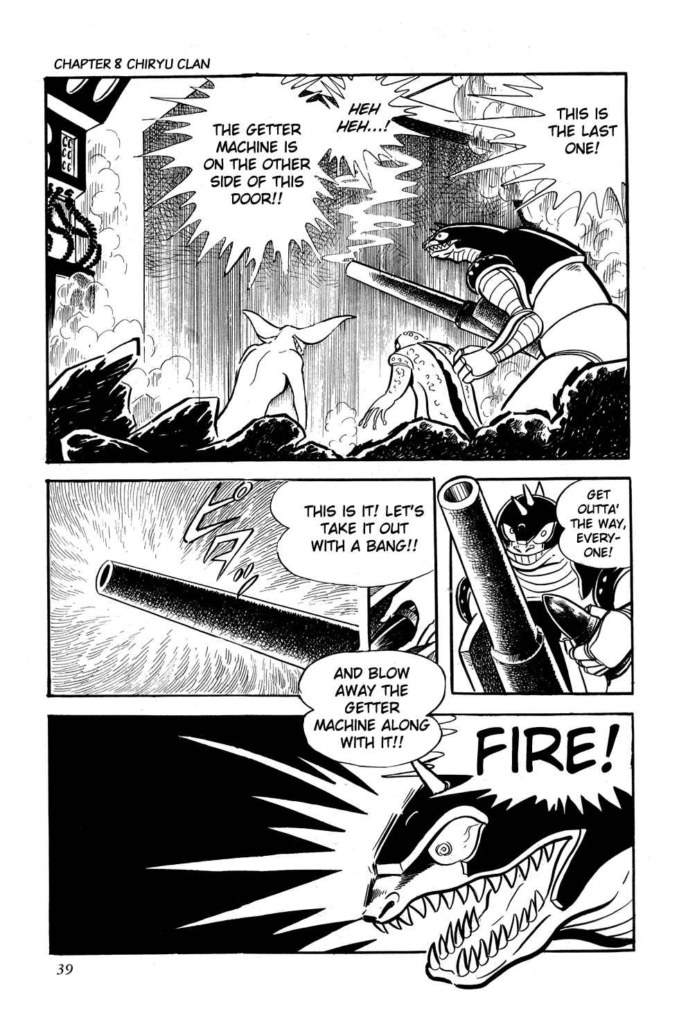 Page 45 Chapter 8 Getter Robo