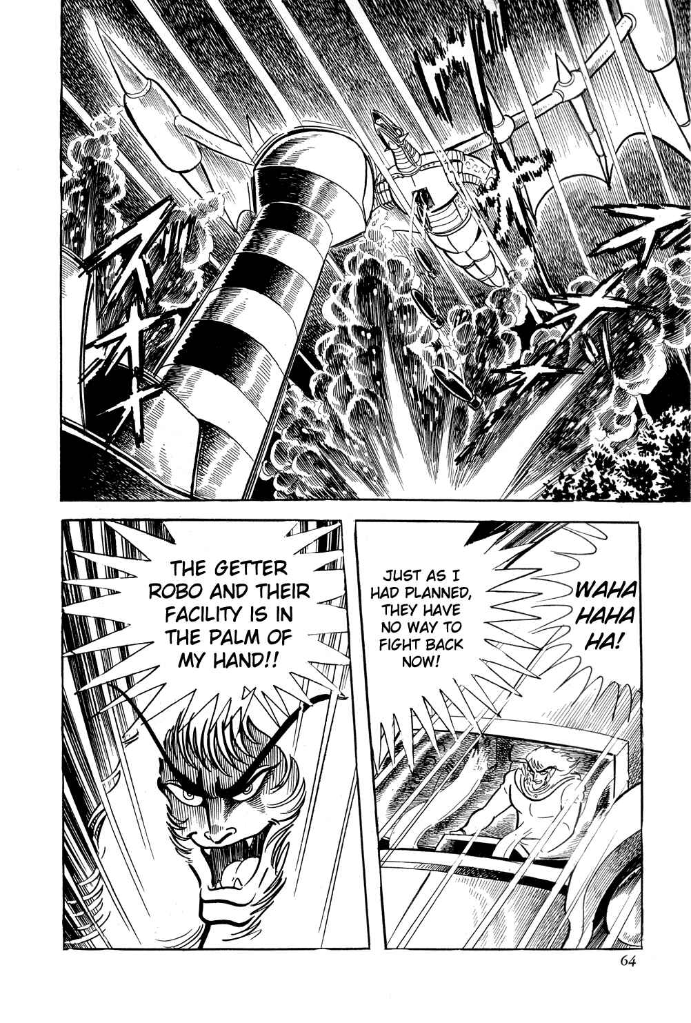 Page 69 Chapter 8 Getter Robo