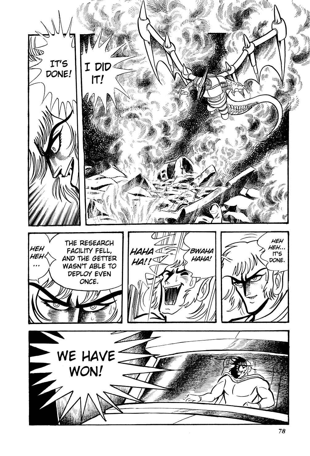 Page 83 Chapter 8 Getter Robo