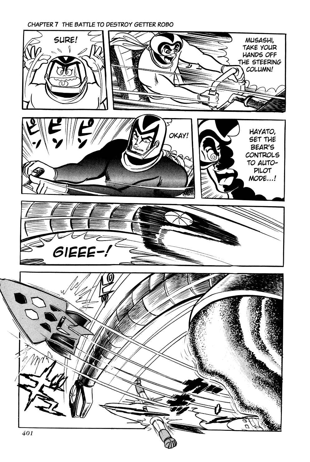 Page 33 Chapter 7 Getter Robo