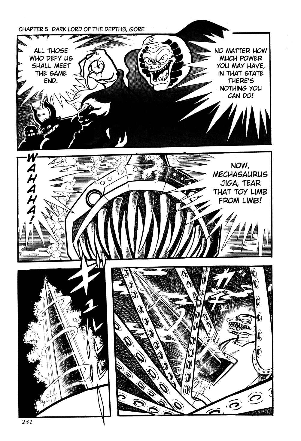 Page 35 Chapter 5 Getter Robo
