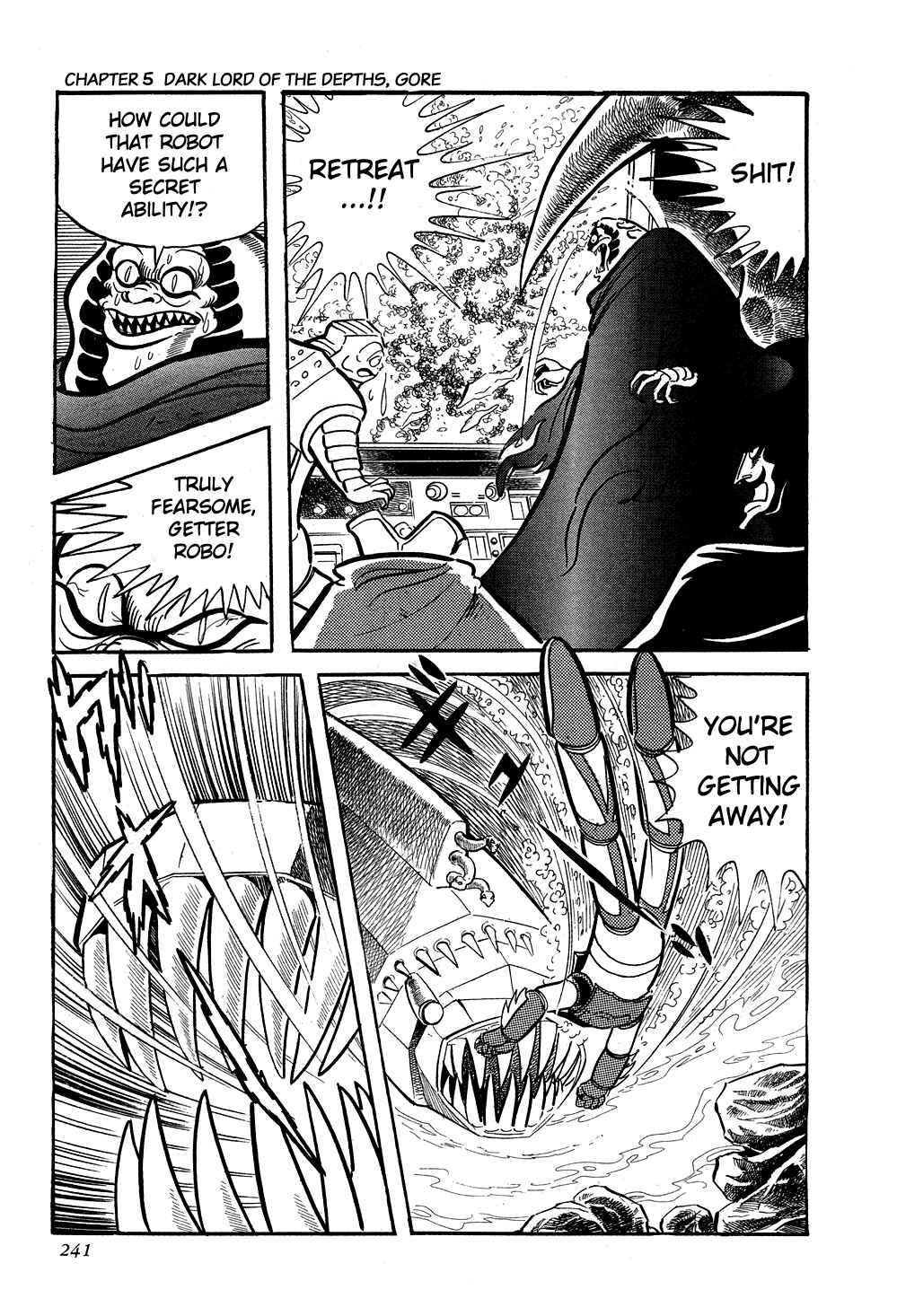 Page 45 Chapter 5 Getter Robo