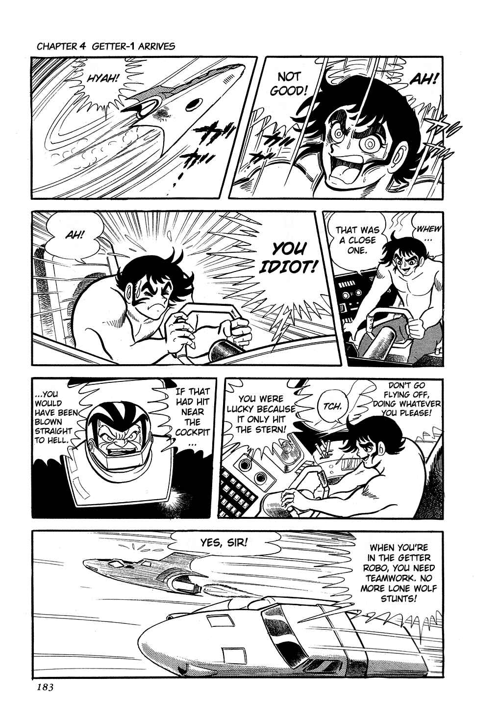 Page 19 Chapter 4 Getter Robo