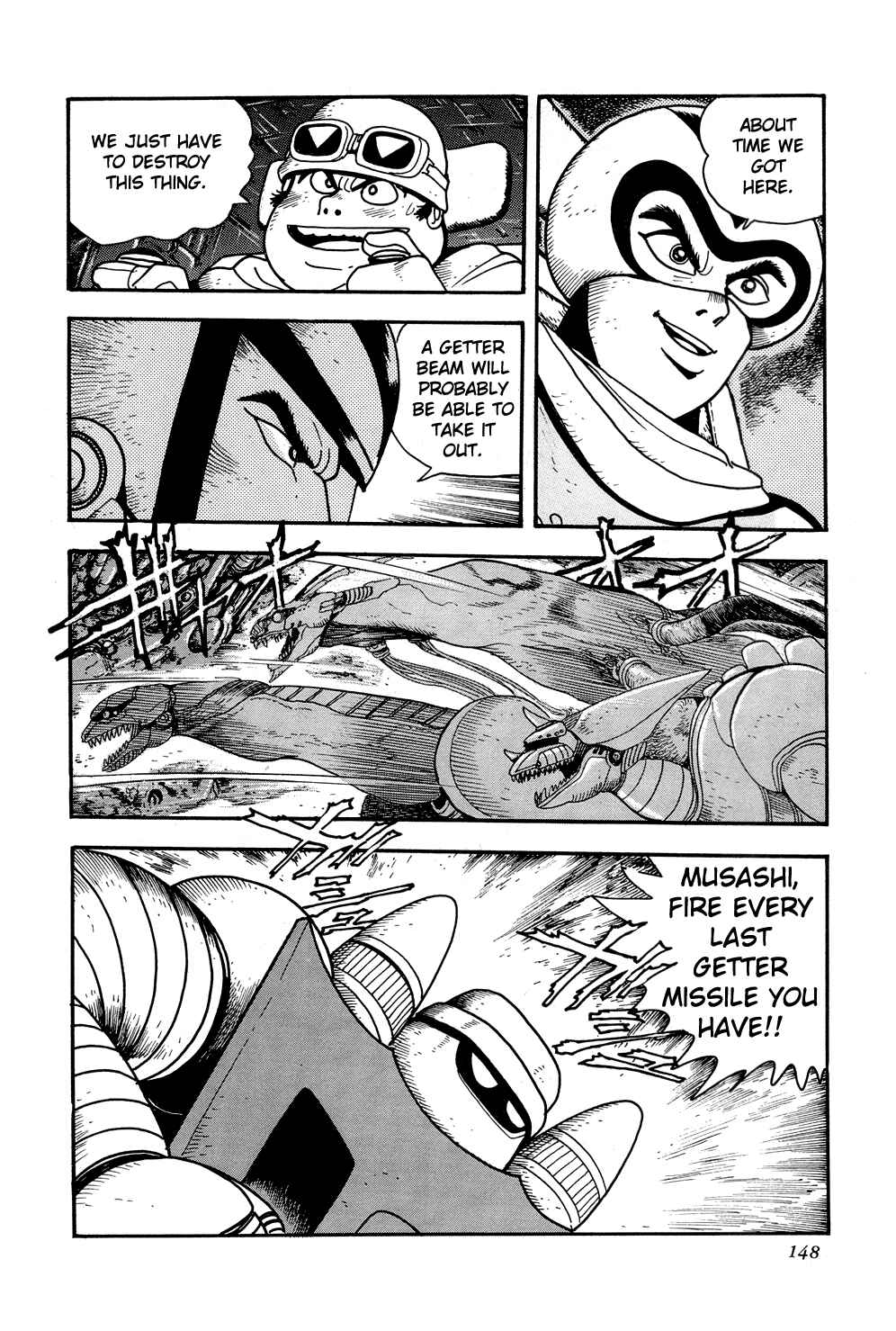 Page 37 Chapter 9 Getter Robo