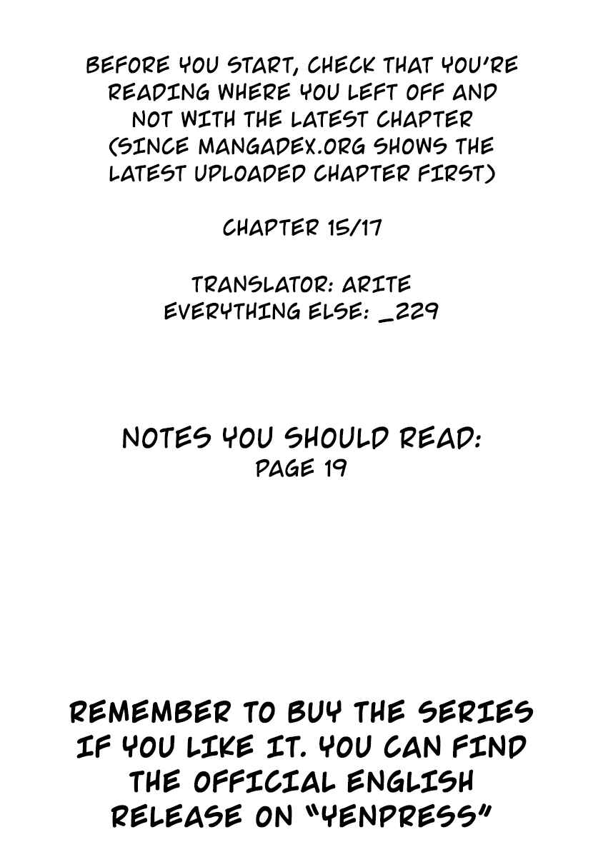 Page 1 Chapter 15 Kimi to Boku no Saigo no Senjou, Aruiwa Sekai ga Hajimaru Seisen