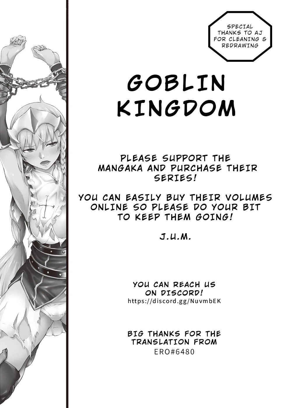 Page 40 Chapter 3 A Female Warrior Who Fell to the Goblin Kingdom