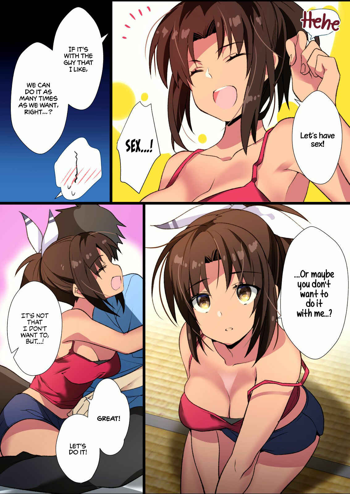Page 28 Chapter Unknown_c92f Inaka Osananajimi wa Hatsujouchuu! ~Muchimuchi Dosukebe Bitch ni Seichou Shita Osananajimi to Namahame Seikatsu~