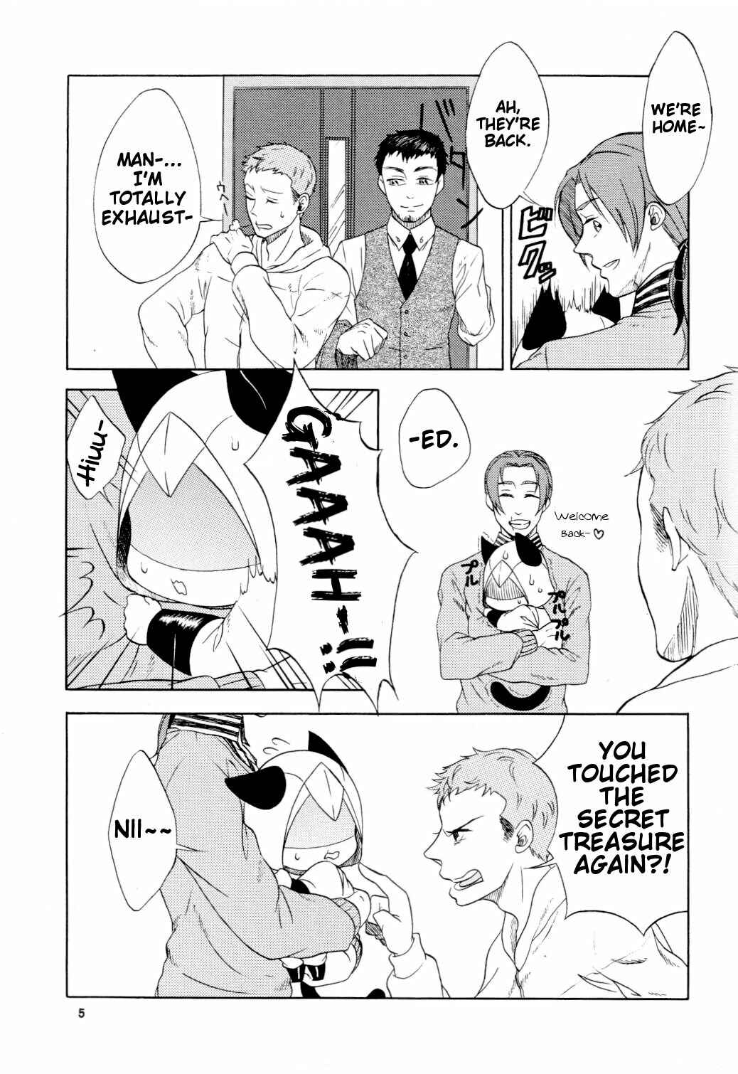 Page 4 Chapter Unknown_3f7c Assassins Creed - Animals (Doujinshi)