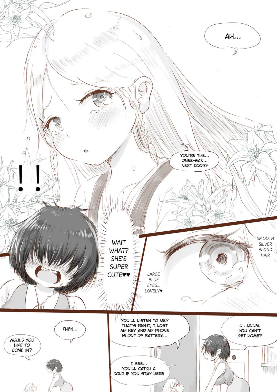 Page 3 Chapter Unknown_91fc Anraku-san wa Ginpatsu Half Shoujo wo Iyashitai
