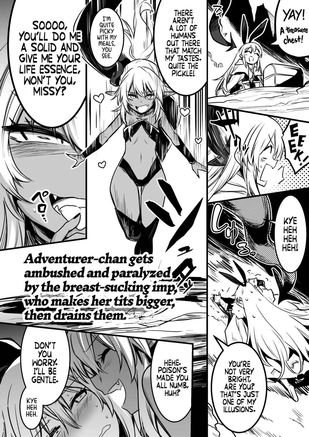 Page 1 Chapter 11 Adventurer-chan and her Lewd Adventure