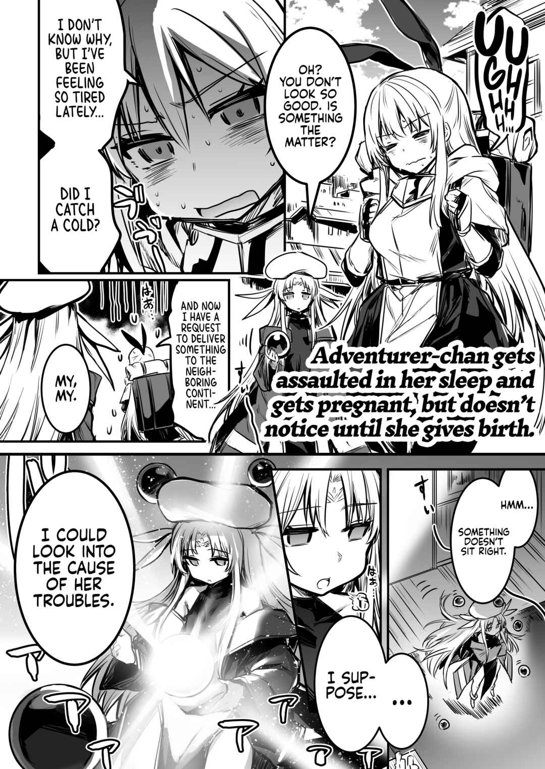Page 1 Chapter 8 Adventurer-chan and her Lewd Adventure
