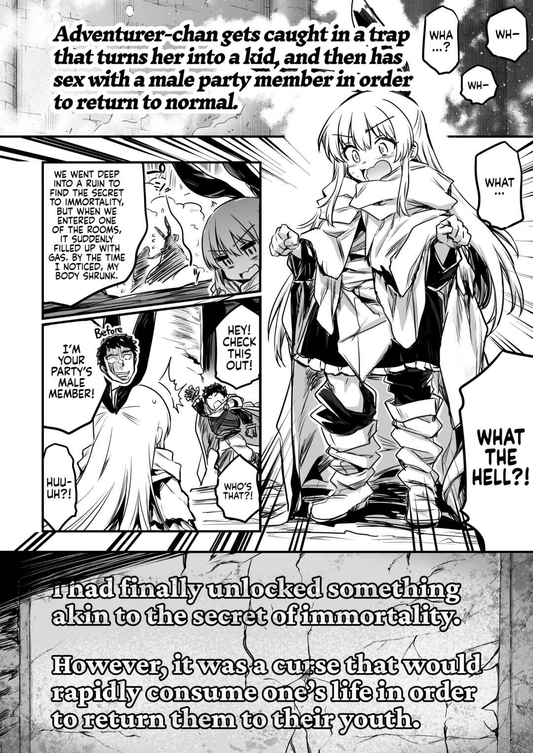 Page 1 Chapter 14 Adventurer-chan and her Lewd Adventure