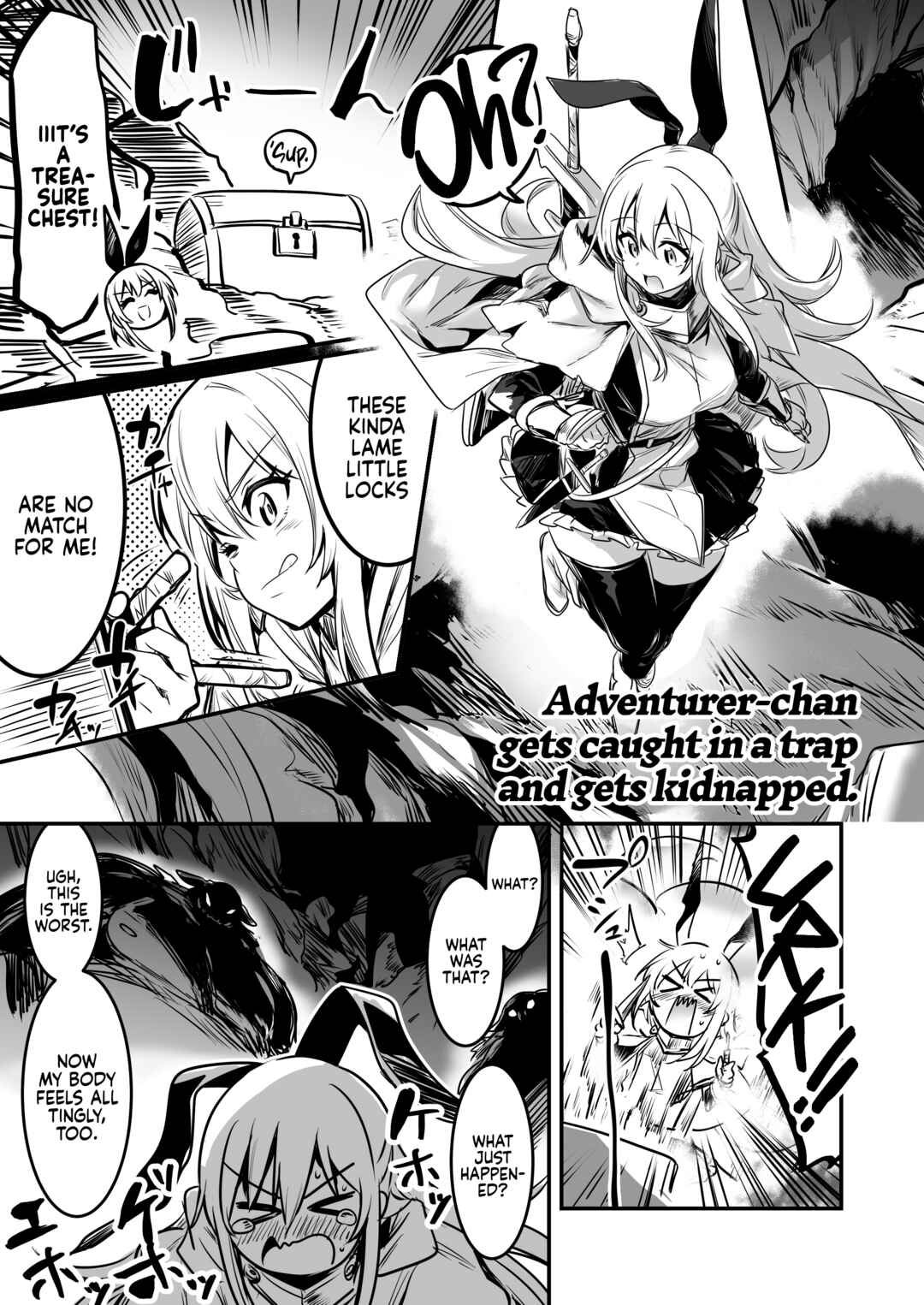Page 1 Chapter 2 Adventurer-chan and her Lewd Adventure