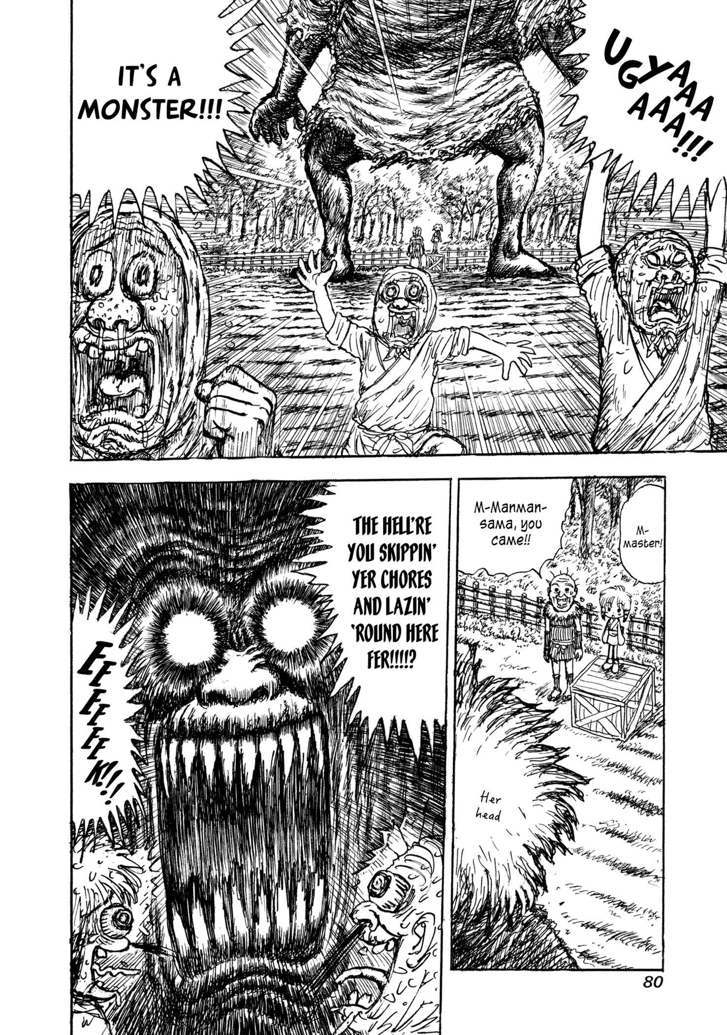 Page 14 Chapter 3 Manyuuki - Babaa to Awarenage Bokutachi