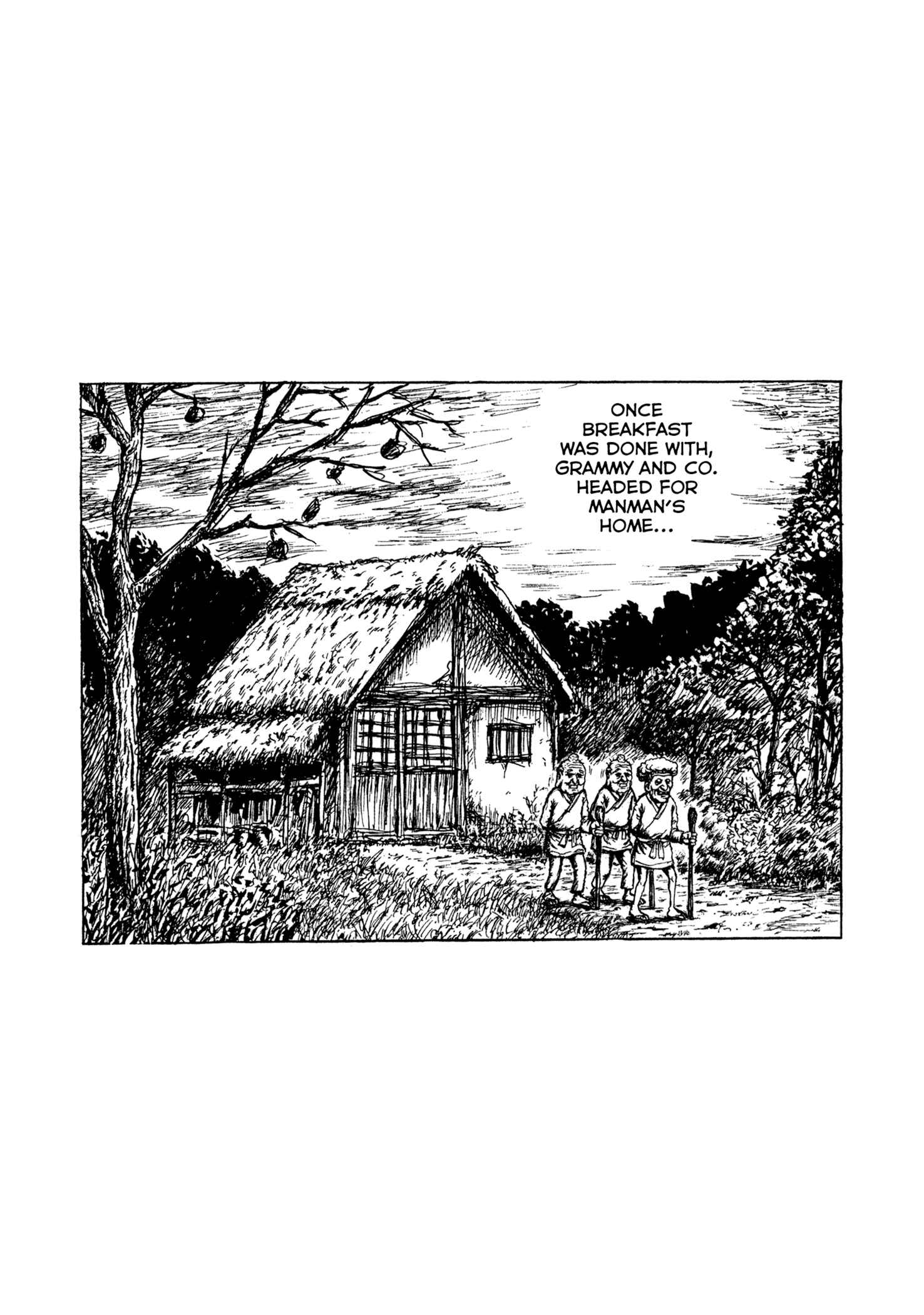 Page 13 Chapter 7 Manyuuki - Babaa to Awarenage Bokutachi