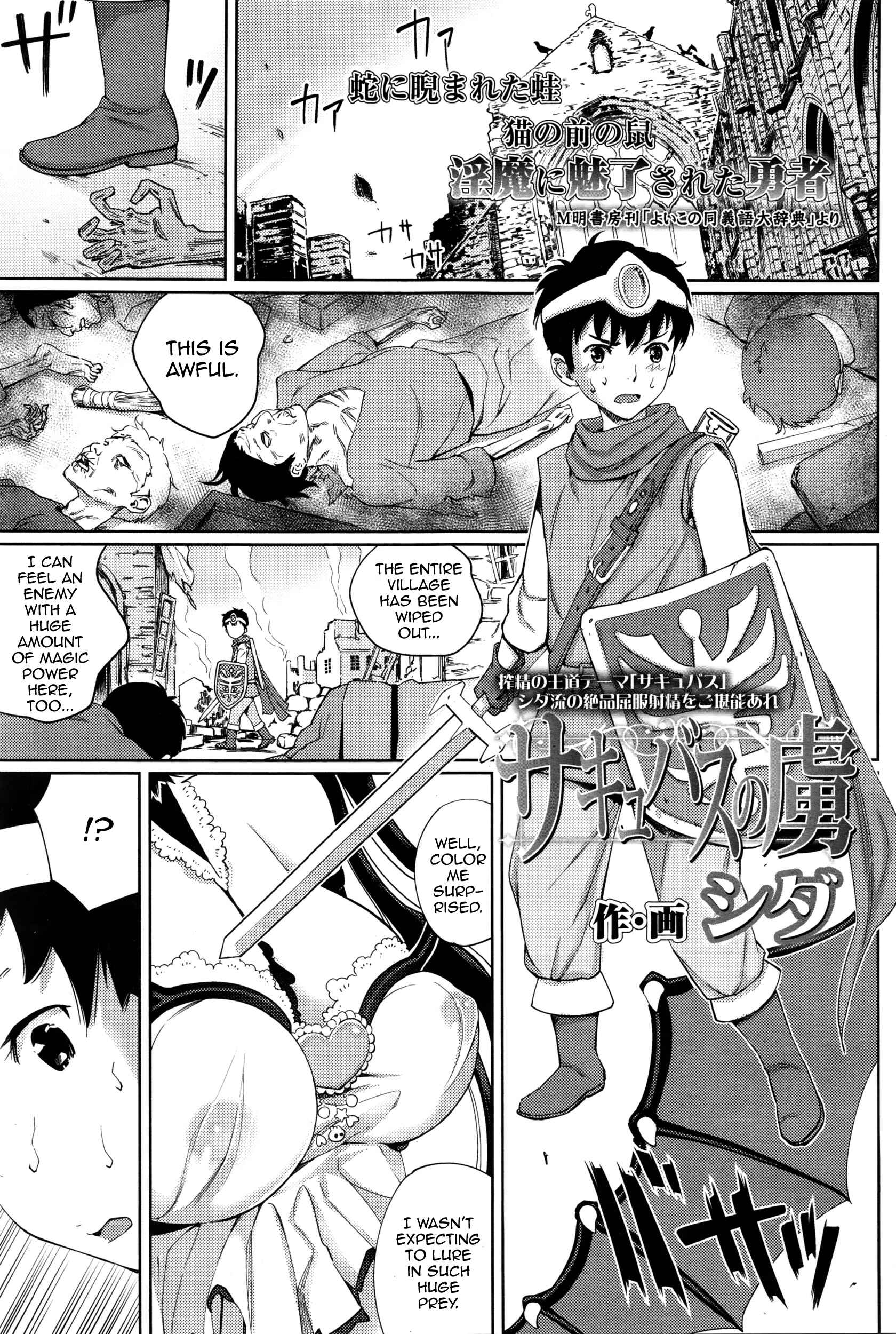 Page 1 Chapter Unknown_177a Dragon Quest III - Succubus no Toriko