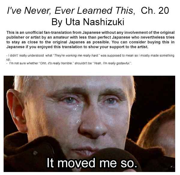 Page 37 Chapter 20 Ive Never, Ever Learned This