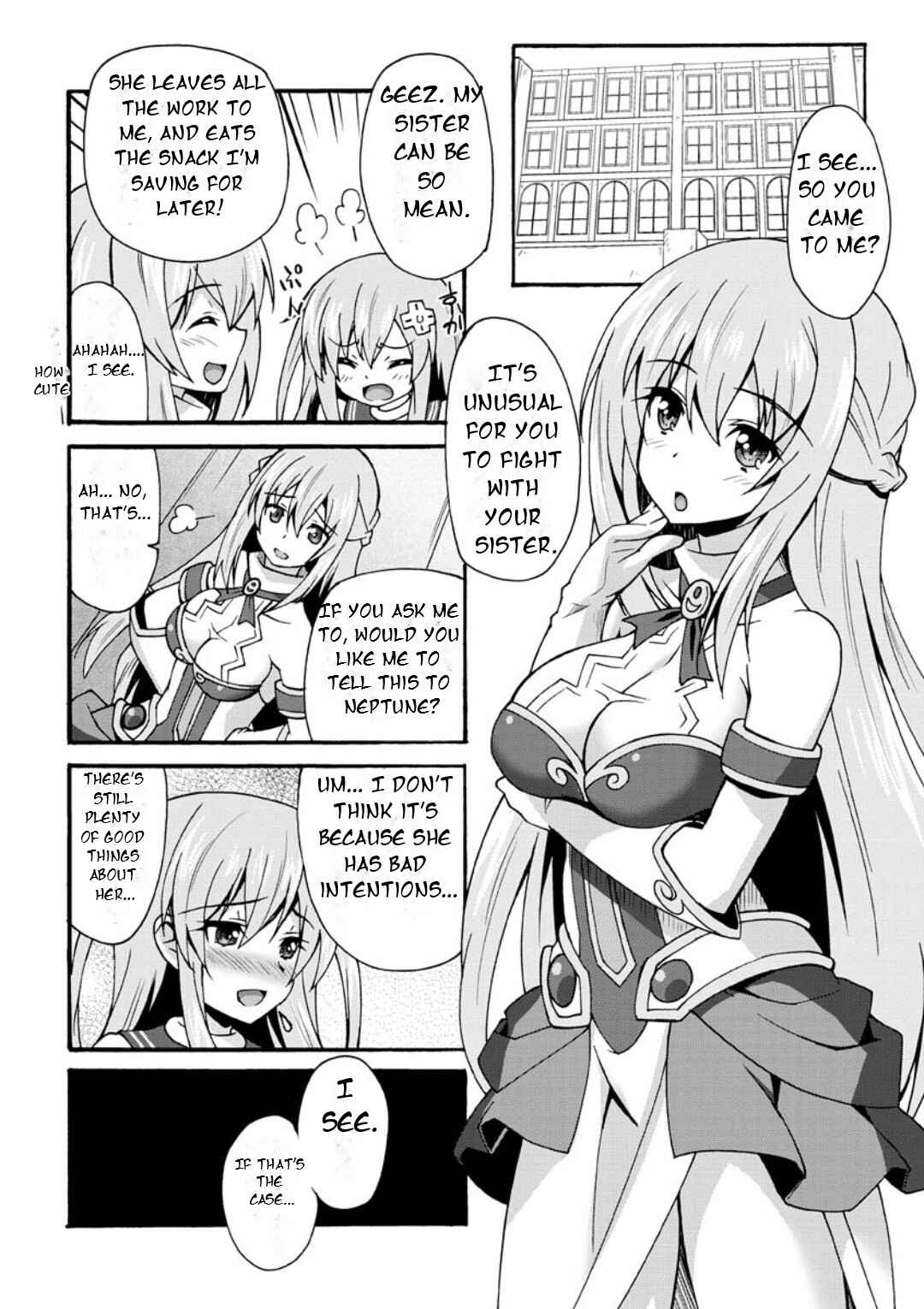 Page 3 Chapter 7 Hyperdimension Neptunia: The Animation - Comic Anthology - Dengeki Comics