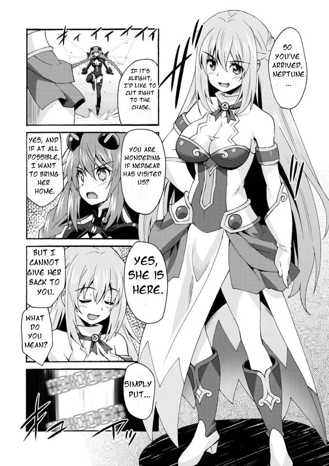 Page 6 Chapter 7 Hyperdimension Neptunia: The Animation - Comic Anthology - Dengeki Comics