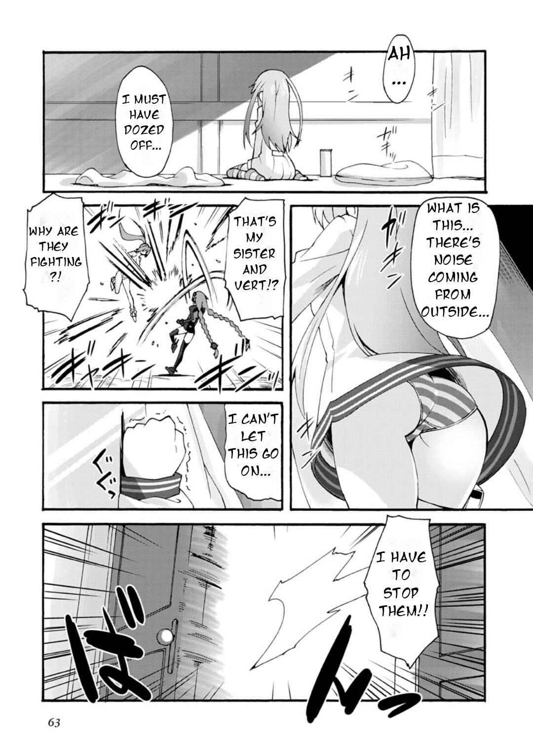 Page 8 Chapter 7 Hyperdimension Neptunia: The Animation - Comic Anthology - Dengeki Comics