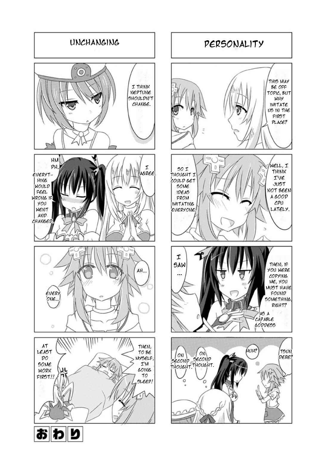 Page 7 Chapter 8 Hyperdimension Neptunia: The Animation - Comic Anthology - Dengeki Comics