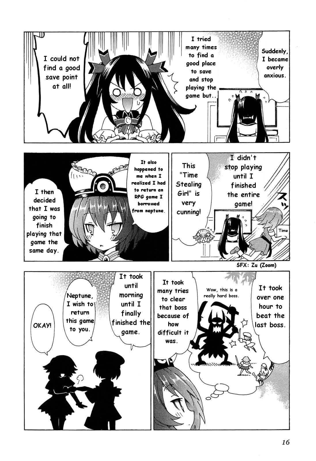 Page 6 Chapter 2 Hyperdimension Neptunia: The Animation - Comic Anthology - Dengeki Comics