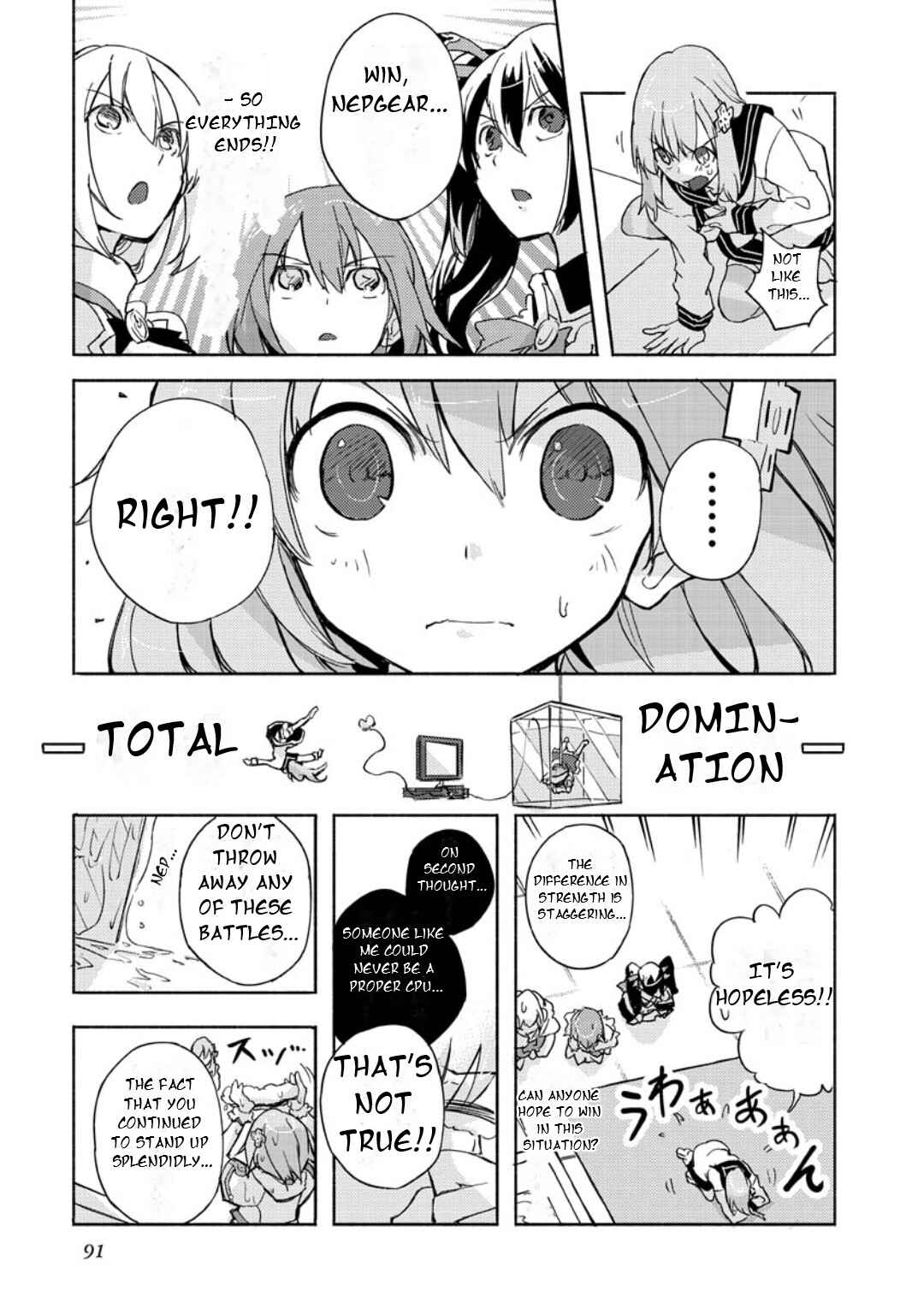 Page 10 Chapter 10 Hyperdimension Neptunia: The Animation - Comic Anthology - Dengeki Comics