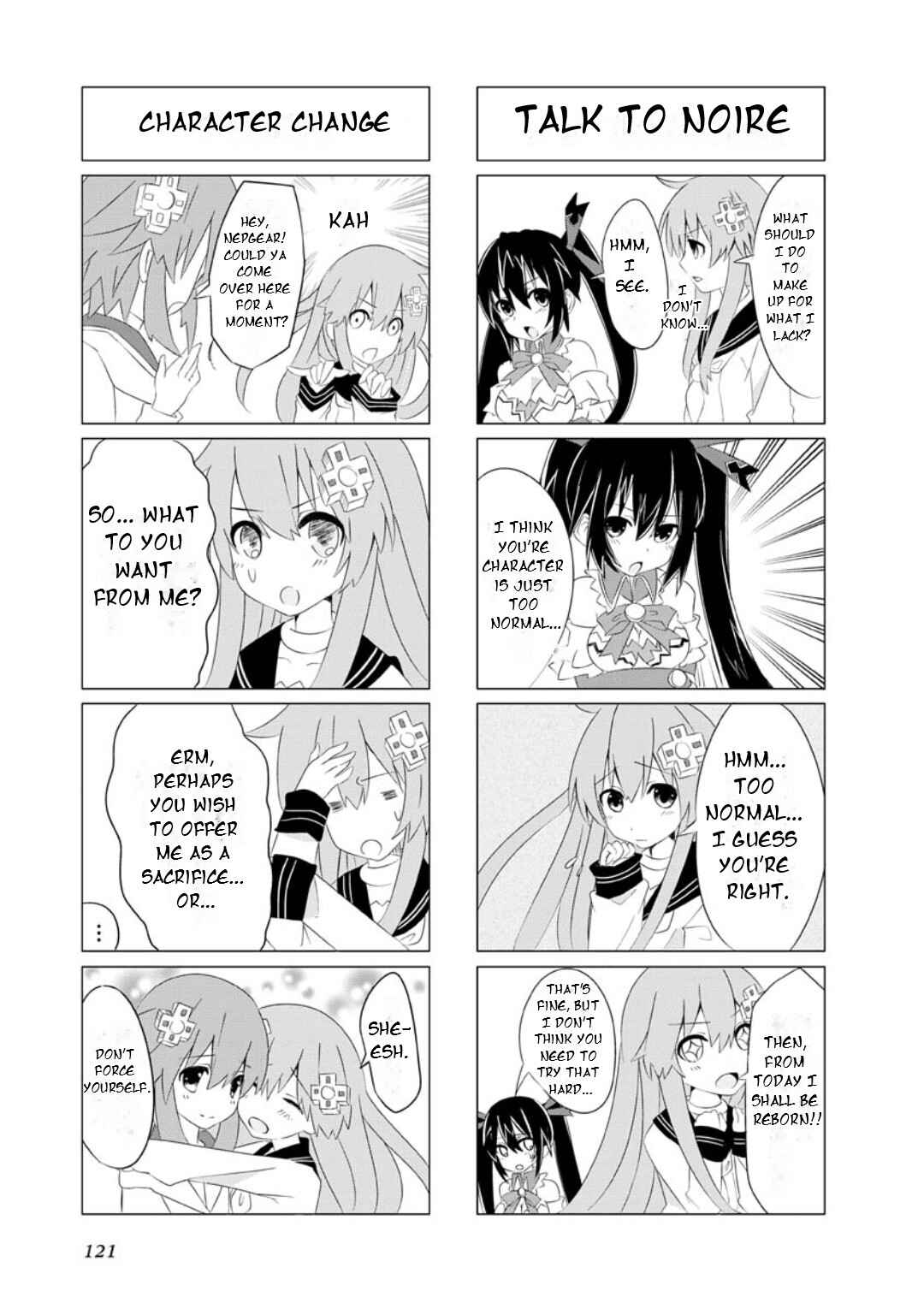 Page 4 Chapter 14 Hyperdimension Neptunia: The Animation - Comic Anthology - Dengeki Comics
