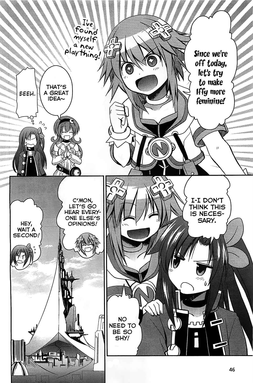 Page 2 Chapter 5 Hyperdimension Neptunia: The Animation - Comic Anthology - Dengeki Comics