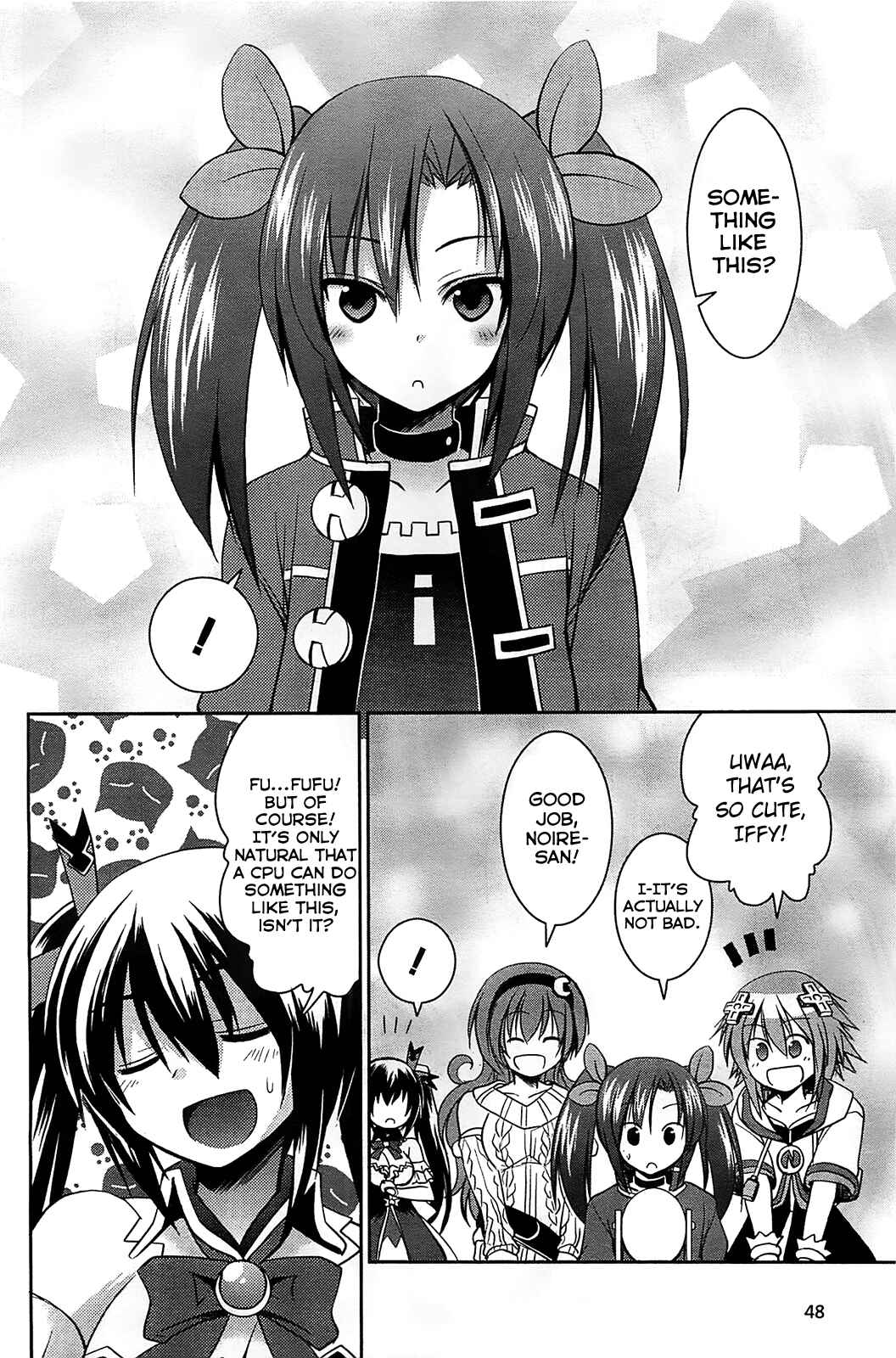 Page 4 Chapter 5 Hyperdimension Neptunia: The Animation - Comic Anthology - Dengeki Comics