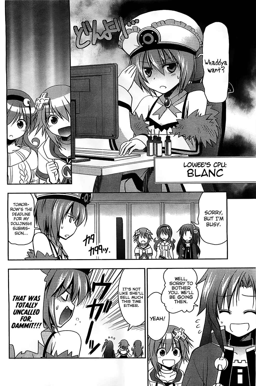 Page 6 Chapter 5 Hyperdimension Neptunia: The Animation - Comic Anthology - Dengeki Comics