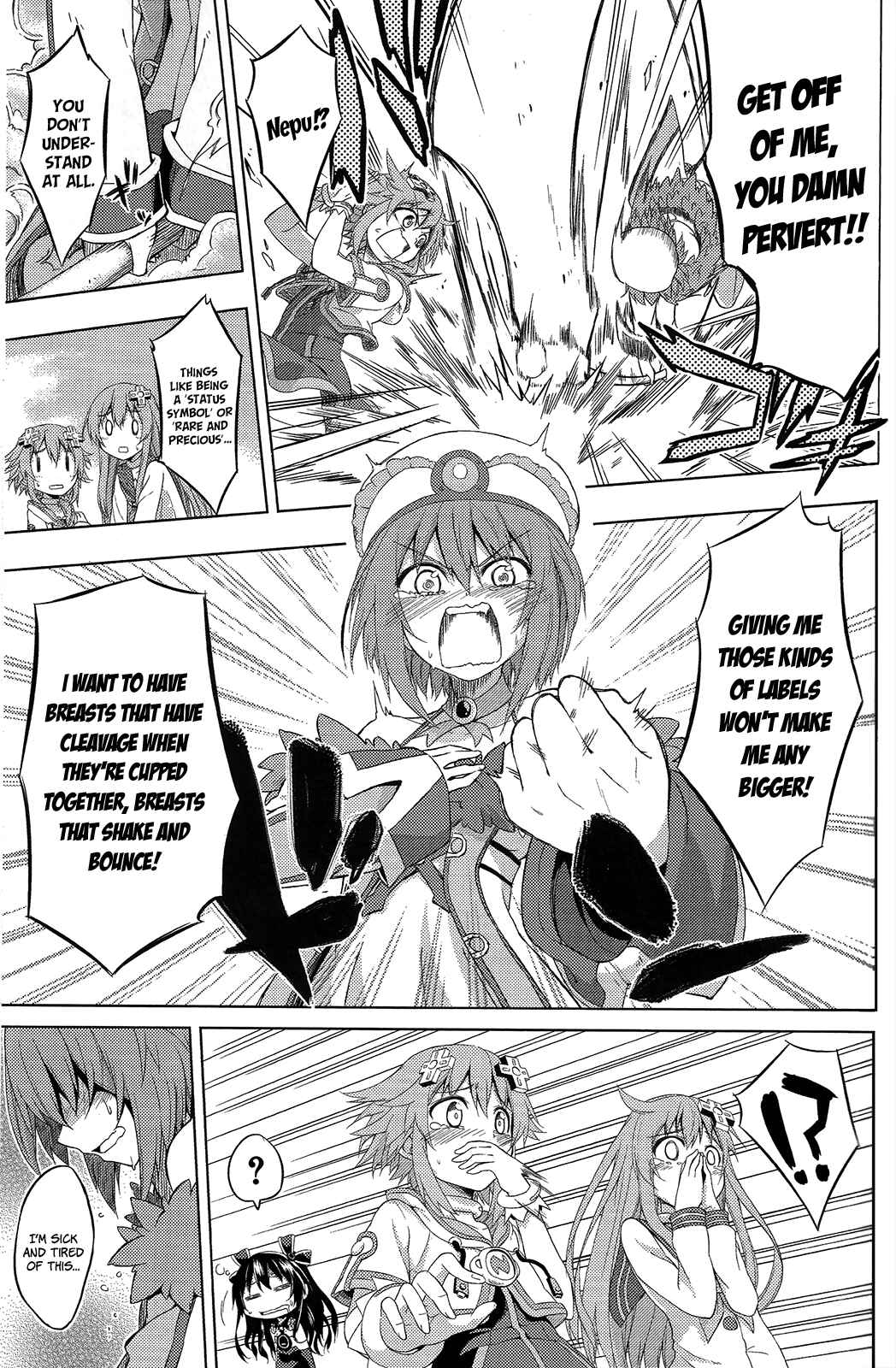 Page 7 Chapter 9 Hyperdimension Neptunia: The Animation - Comic Anthology - Dengeki Comics