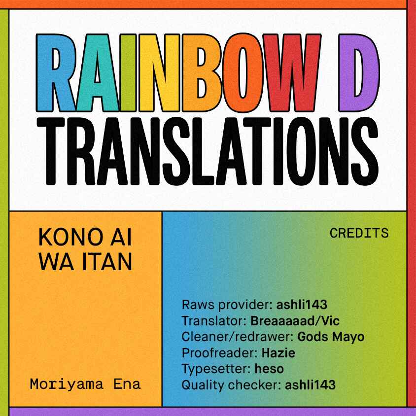 Page 1 Chapter 8 Kono Ai wa, Itan.