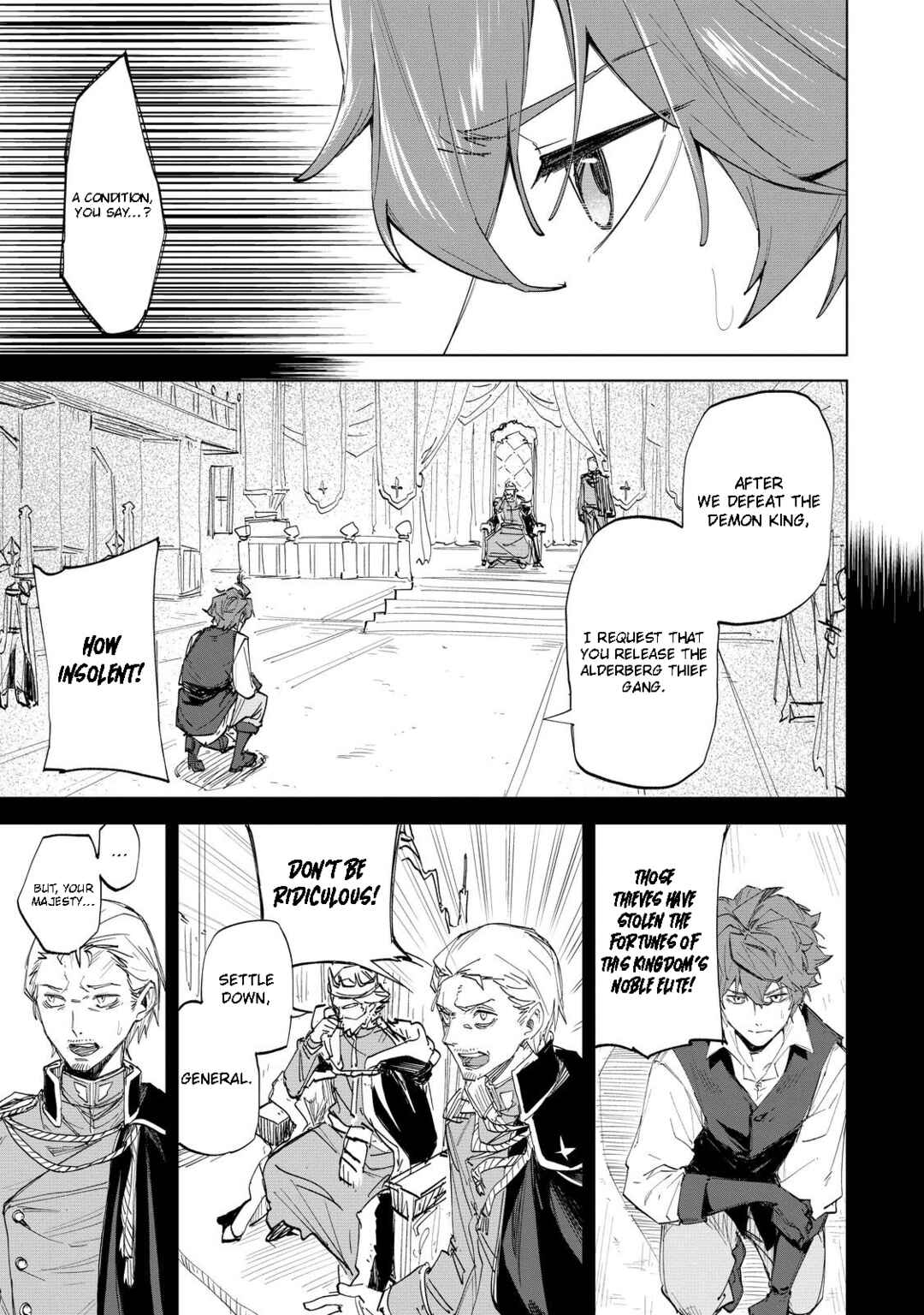 Page 4 Chapter 1.2 Uragirareta Touzoku, Kaitou Maou ni Natte Sekai wo Shouaku Suru