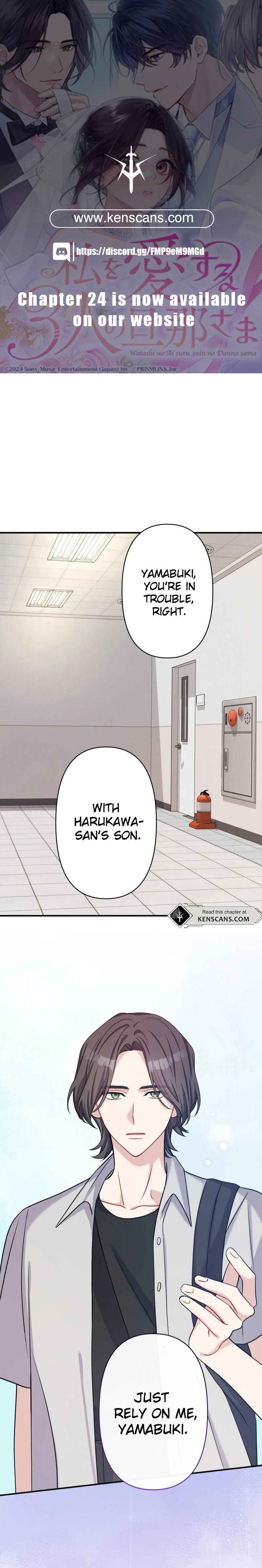 Page 1 Chapter 10 Watashi o Aisuru Sannin no Danna-sama