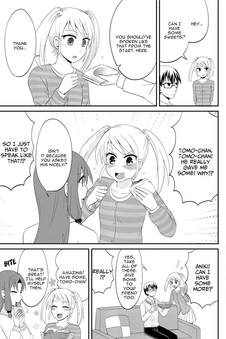 Page 4 Chapter 68 Kyoudai hodo Chikaku Tooimono wa Nai