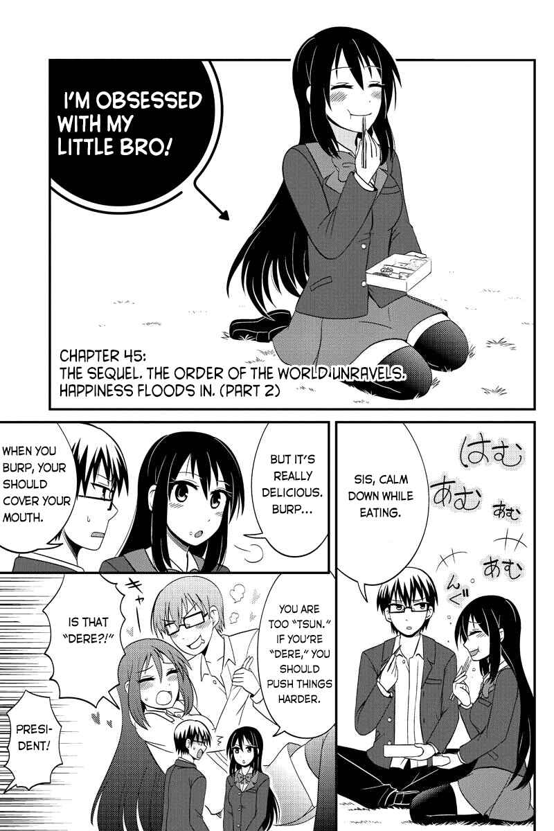 Page 1 Chapter 45 Kyoudai hodo Chikaku Tooimono wa Nai