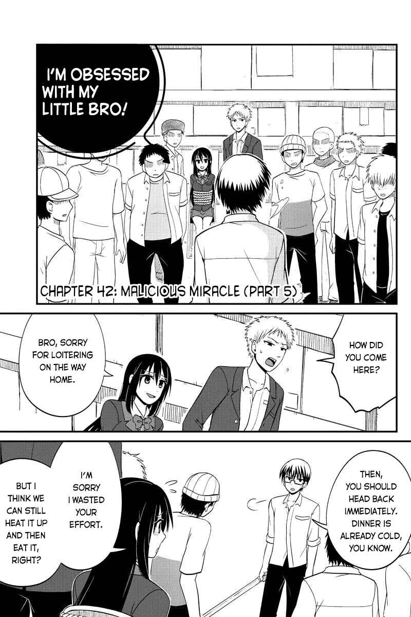 Page 1 Chapter 42 Kyoudai hodo Chikaku Tooimono wa Nai