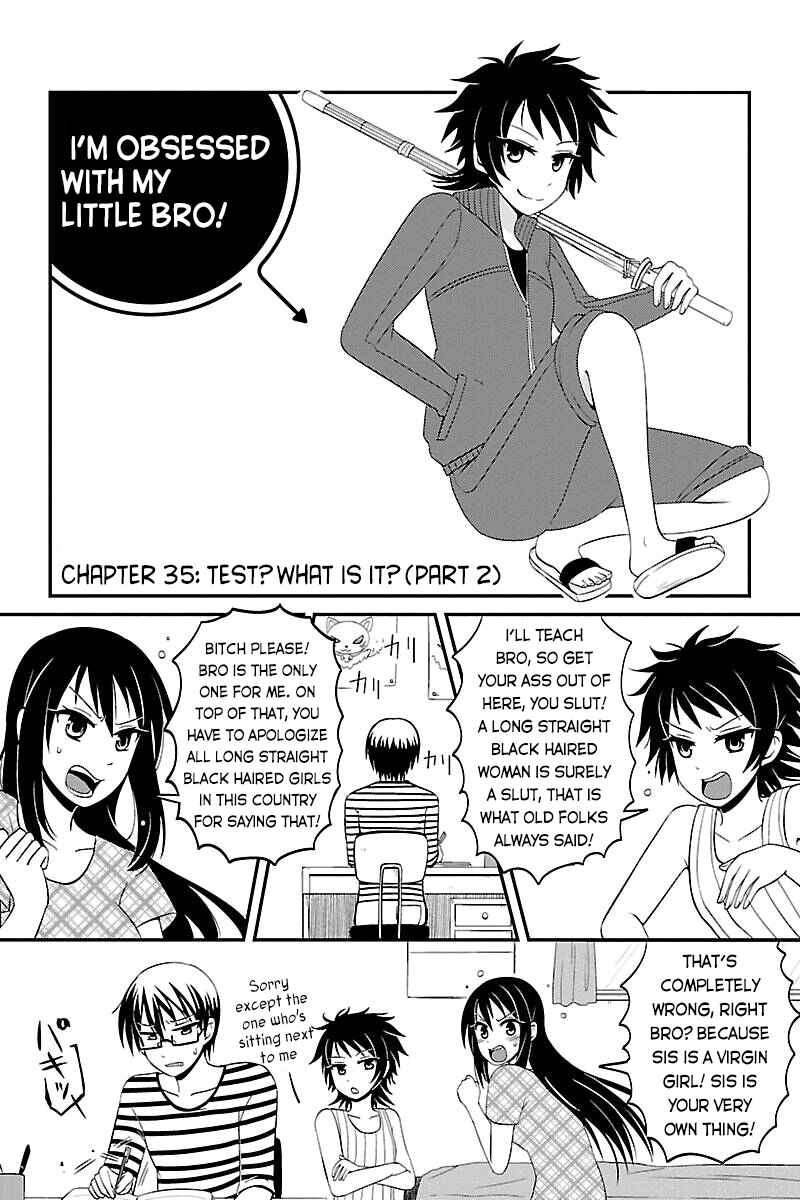Page 1 Chapter 35 Kyoudai hodo Chikaku Tooimono wa Nai