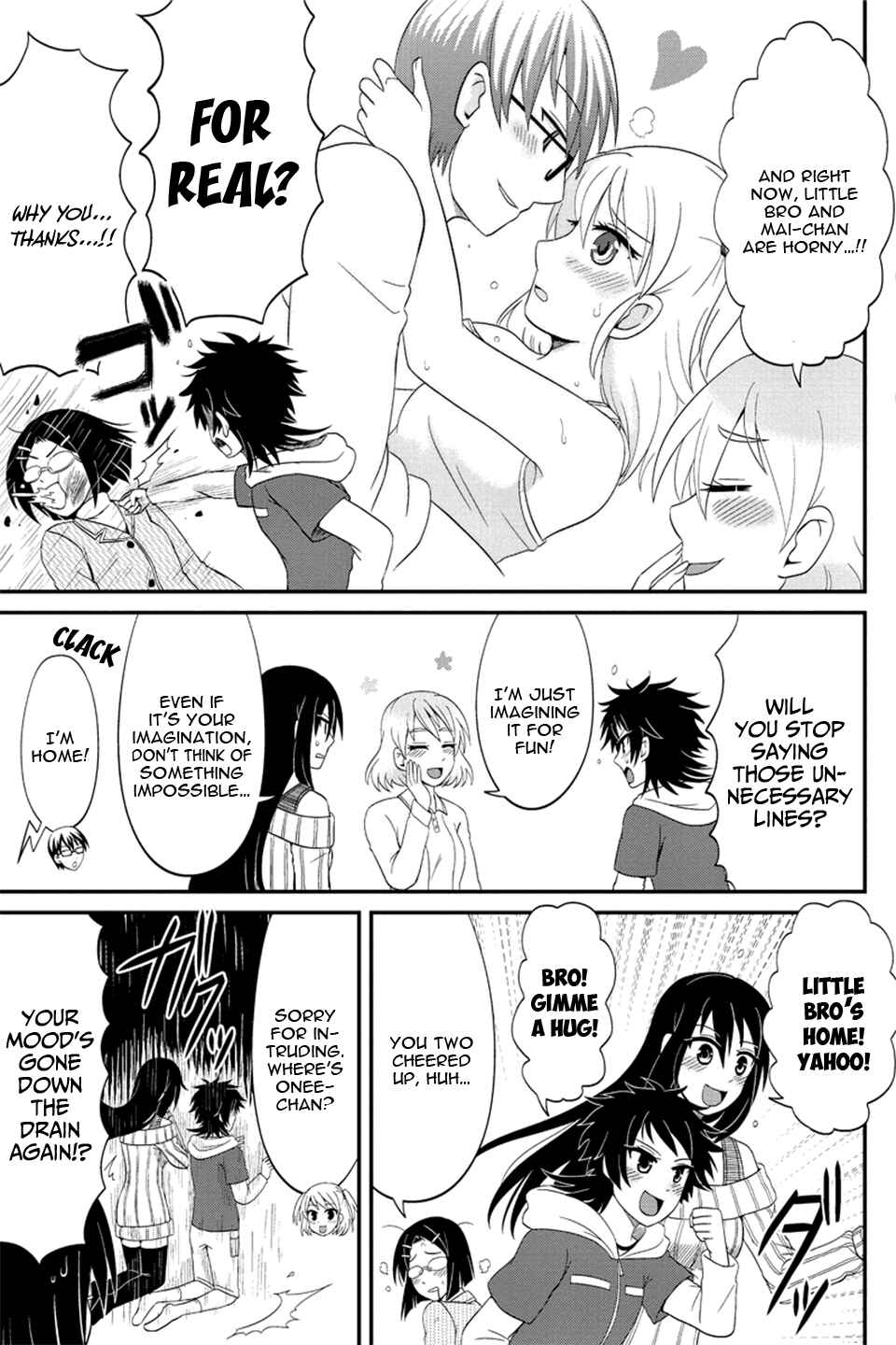 Page 6 Chapter 73 Kyoudai hodo Chikaku Tooimono wa Nai