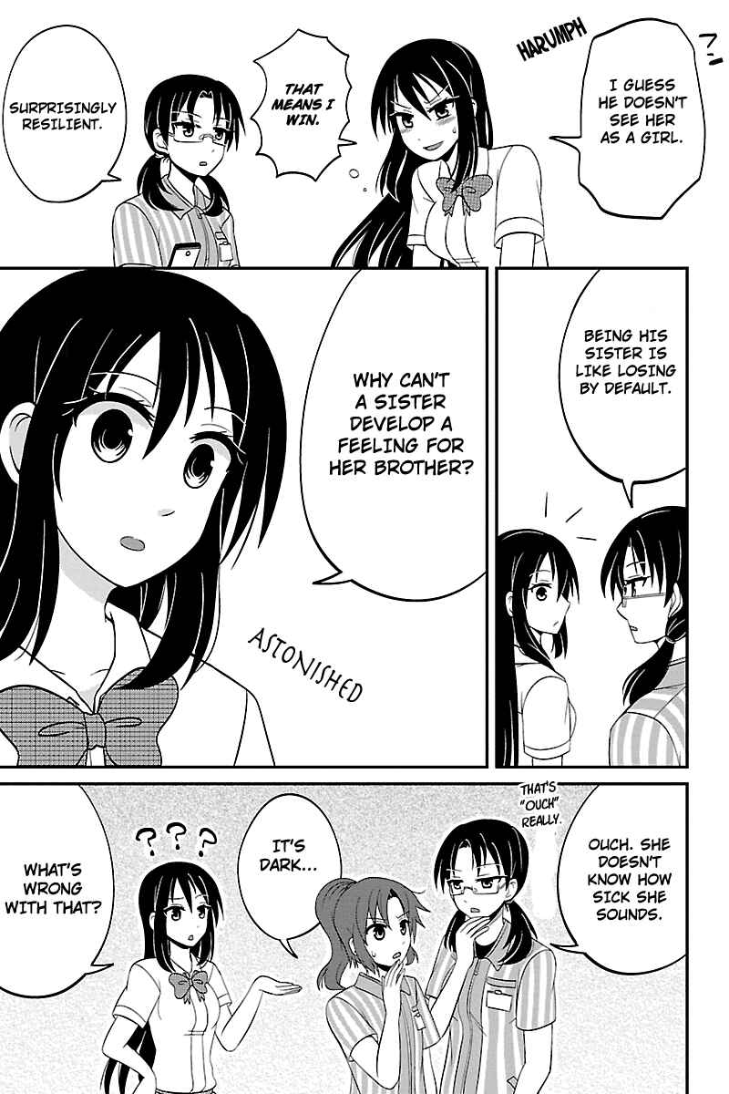 Page 7 Chapter 28 Kyoudai hodo Chikaku Tooimono wa Nai