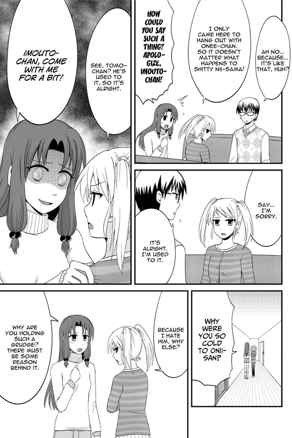 Page 8 Chapter 67 Kyoudai hodo Chikaku Tooimono wa Nai